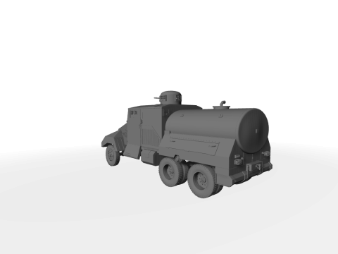 IFA G5SK2 WaWe Wasserwerfer 3D-Modell 3Dモデル