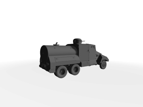 IFA G5SK2 WaWe Wasserwerfer 3D-Modell 3Dモデル