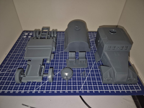 IFA G5SK2 WaWe Wasserwerfer 3D-Modell 3Dモデル