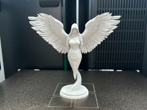 Modern Angel Sculpture Collectible STL 3D Print 3D Modell