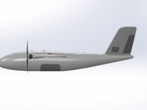 VENTURA 1600 - HIGH-PERFORMANCE FIXED WING UAV Modelo de Impressão 3D