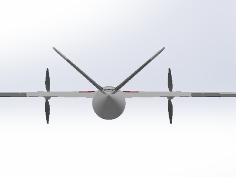 VENTURA 1600 - HIGH-PERFORMANCE FIXED WING UAV Modelo de Impressão 3D