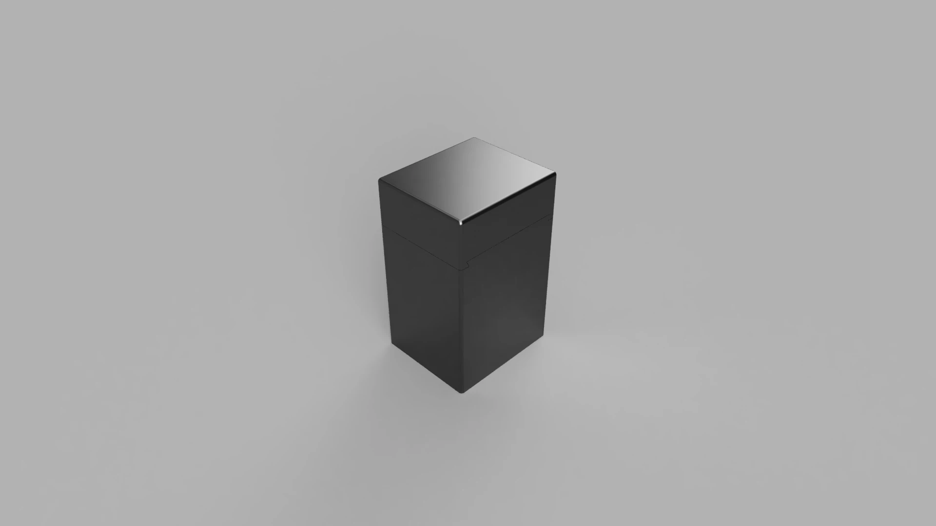 Deck Box for Card Games 3D Print Model .c4d .max .obj .3ds .fbx .stl .blend 