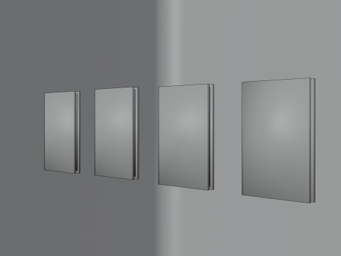 Magiczne książki Model 3D