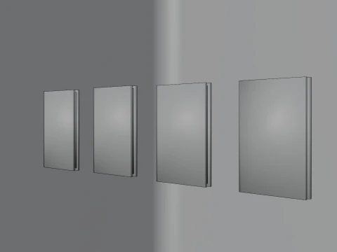 Magic books 3D Model