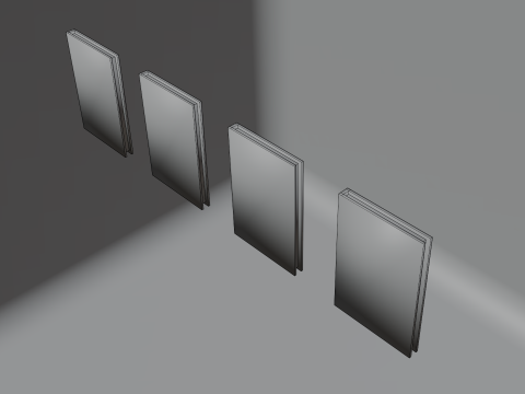 Magiczne książki Model 3D