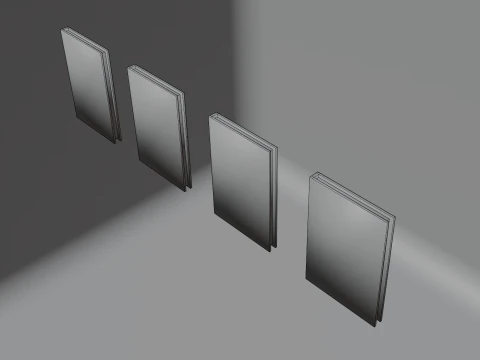 Magic books 3D Model