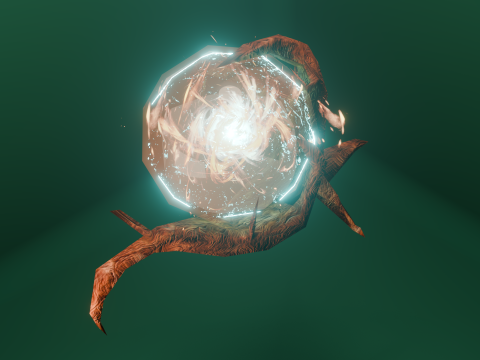 Sfera di cristallo Modello 3D