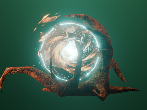 Kristallkugel 3D Modell