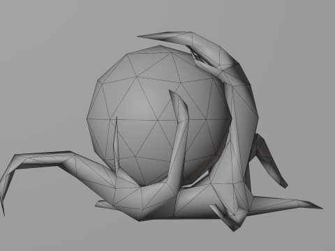 Kristallkugel 3D Modell