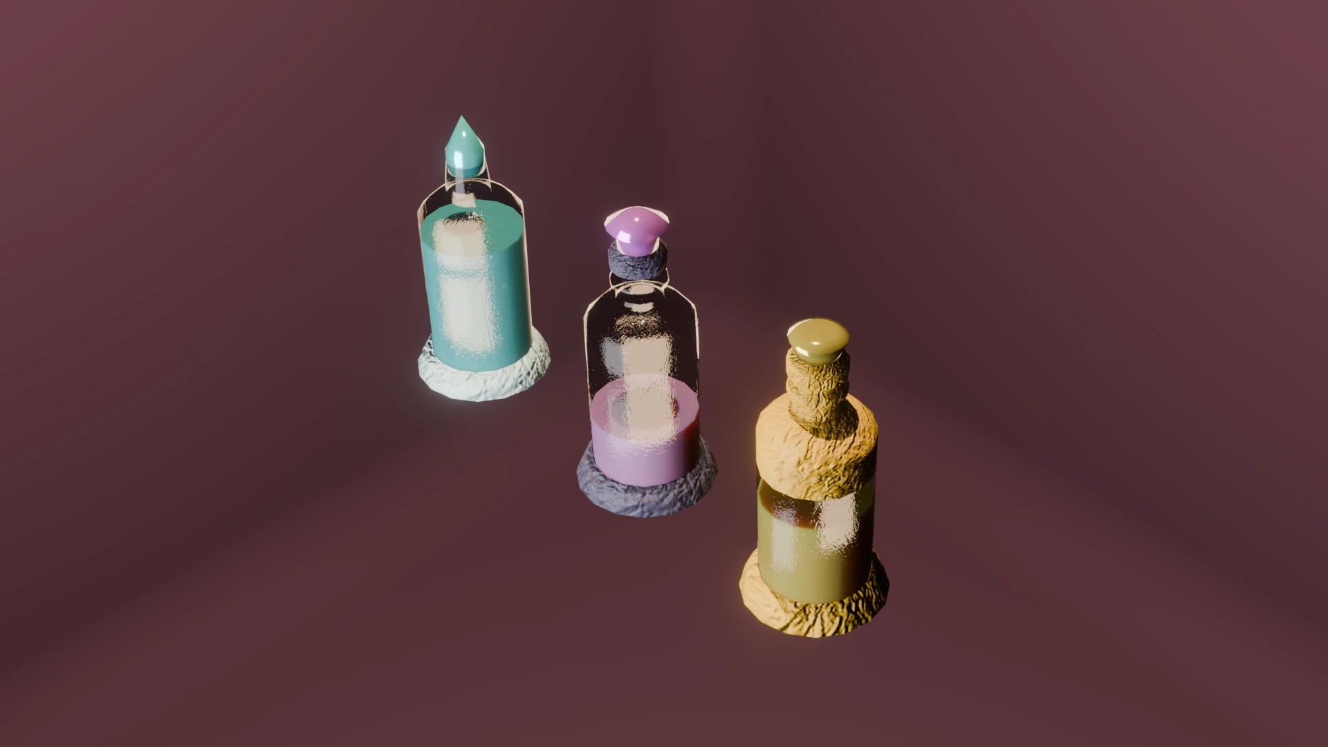 Elixirs 3D Model .c4d .max .obj .3ds .fbx .stl .blend 