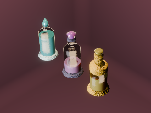 Еліксири 3D Модель