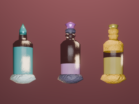 Élixirs Modèle 3D