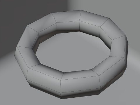 Кольцо силы 3D Модель