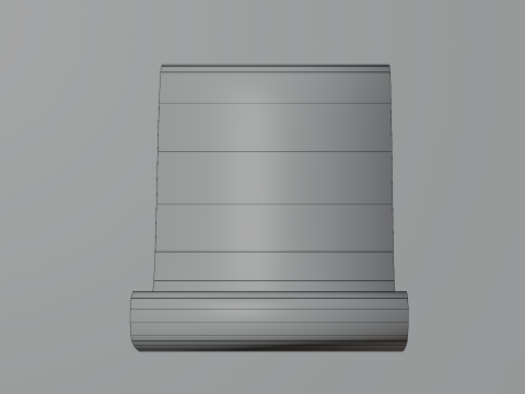 Старый свиток 3D Модель