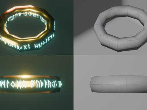 Pack d'éléments de sorcière Modèle 3D