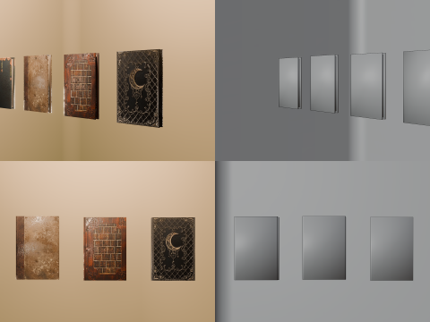 Pack d'éléments de sorcière Modèle 3D