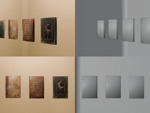 Witch Elements Pack 3D Model