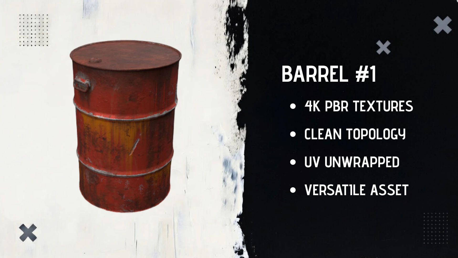 Barrel 3D Model .c4d .max .obj .3ds .fbx .stl .blend 