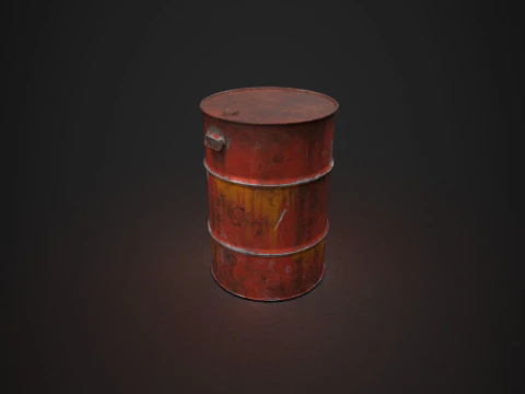 Barrel 3D Model