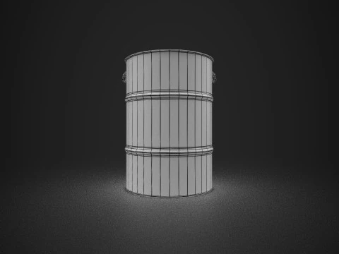 Barrel 3D Model