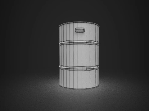Barrel 3D Model