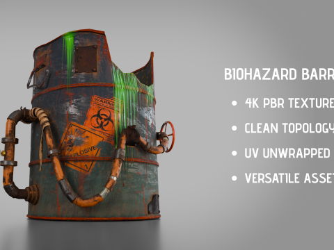Barel Biohazard Model 3D