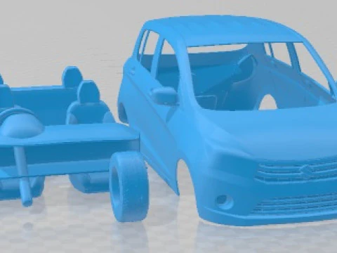 Suzuki Maruti Celerio 2014 Printable Car 3D Print Model