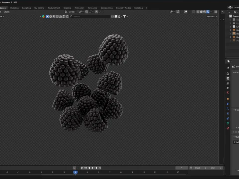 Blackberry 3D Model