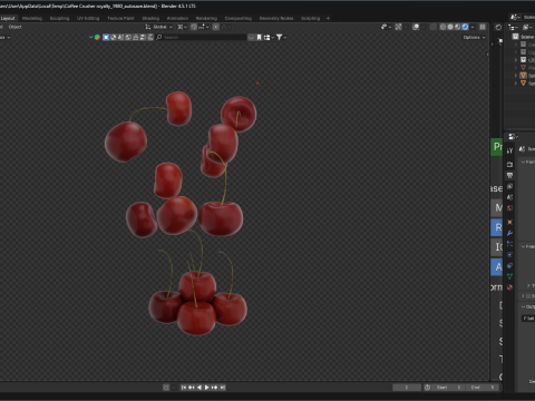Cherry 3D मॉडल