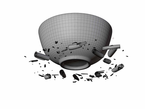 Chocolate bowl 3D मॉडल