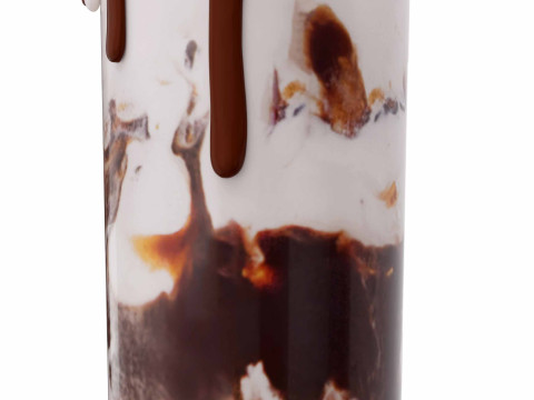 Chocolate ice cream 3D 모델