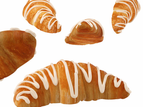 Croissant 3D Model