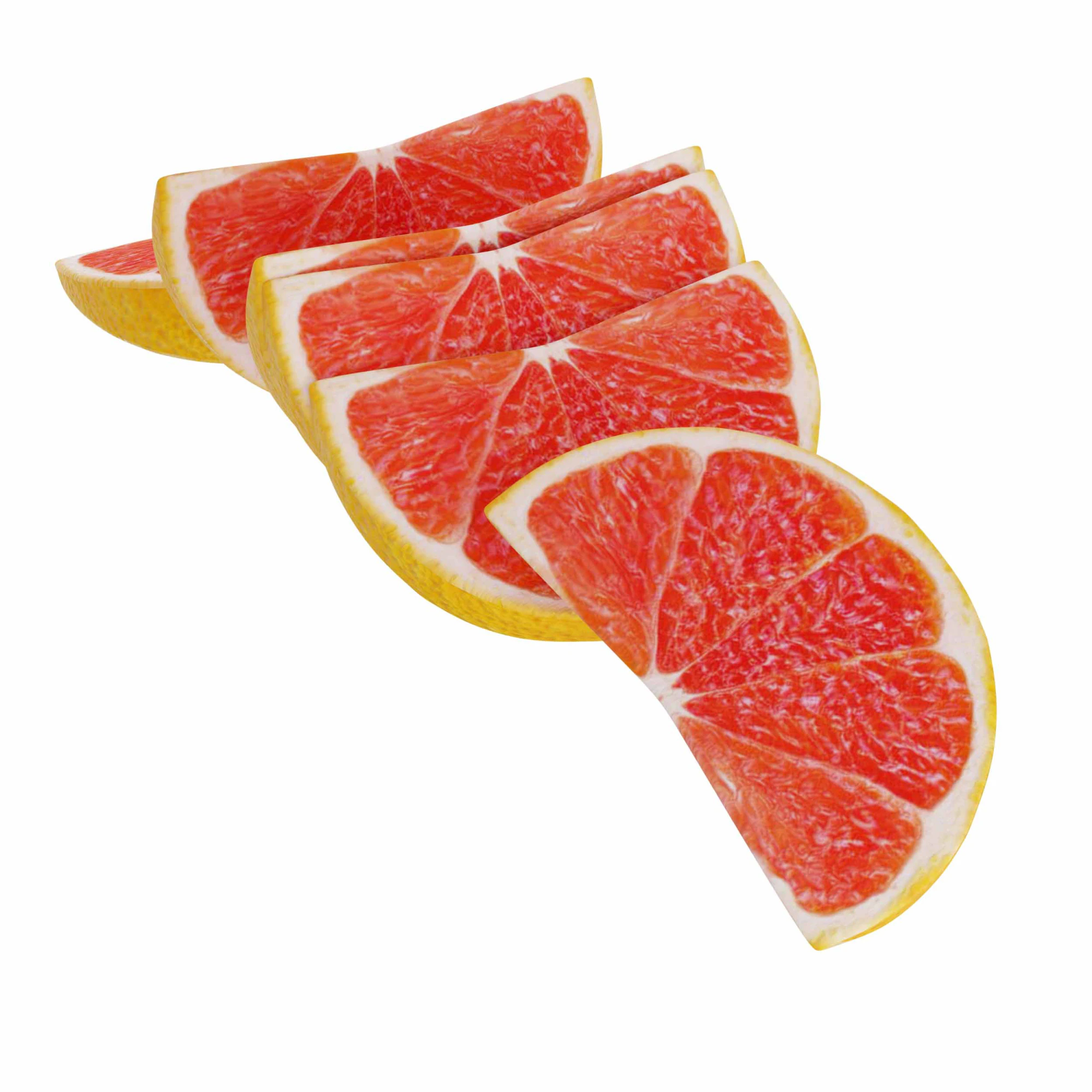 Grapefruit 3D Model .c4d .max .obj .3ds .fbx .stl .blend