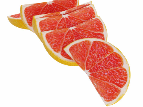 Grapefruit 3D Model