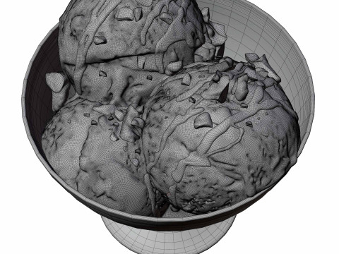 Ice cream Model 3D