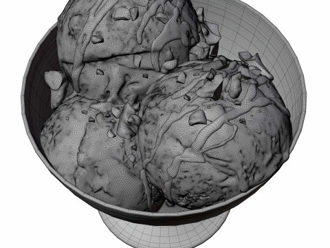 Ice cream 3D Model