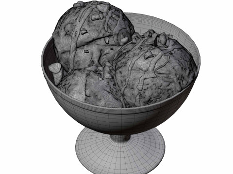 Ice cream Model 3D