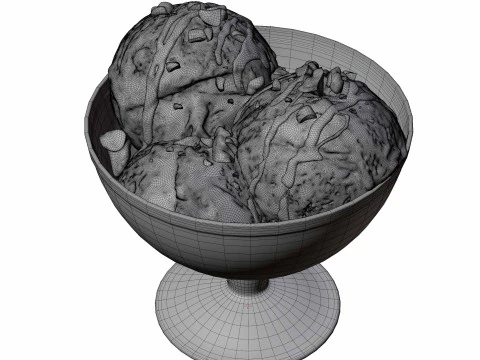 Ice cream 3D Model