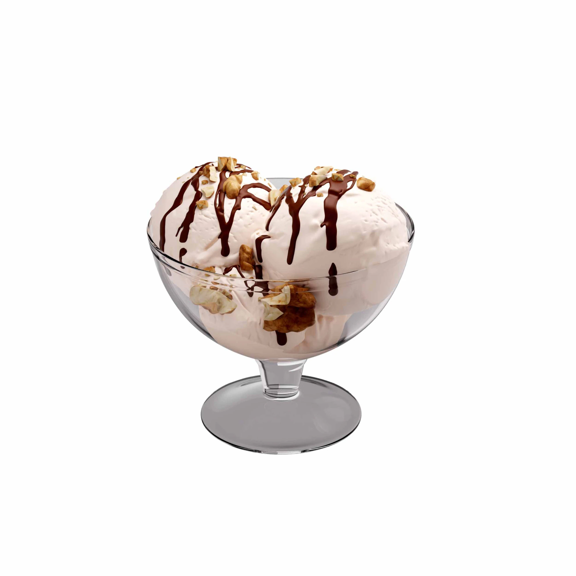 Ice cream 3D Model .c4d .max .obj .3ds .fbx .stl .blend