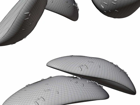 Pan Multicereales Modelo 3D