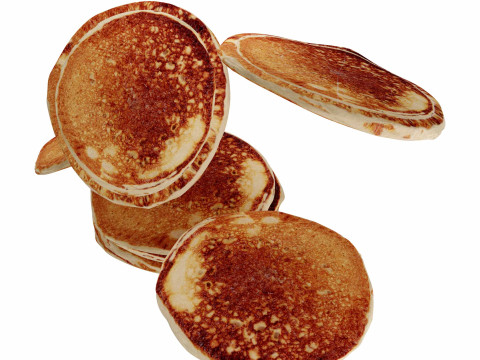 Pan cake 3D 모델