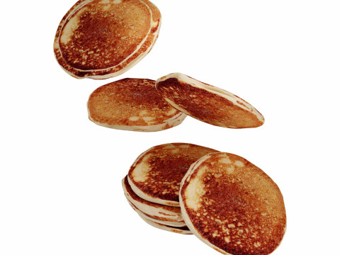Pan cake 3D 모델