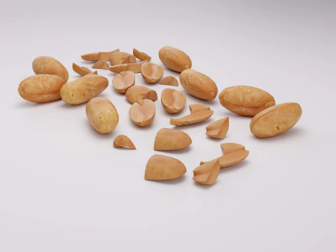 시시한 것 3D 모델