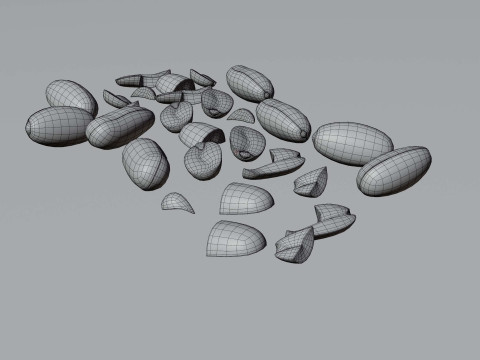 Peanuts 3D Model
