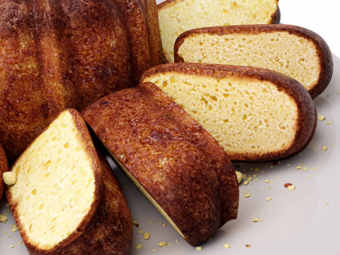Pound cake Modèle 3D