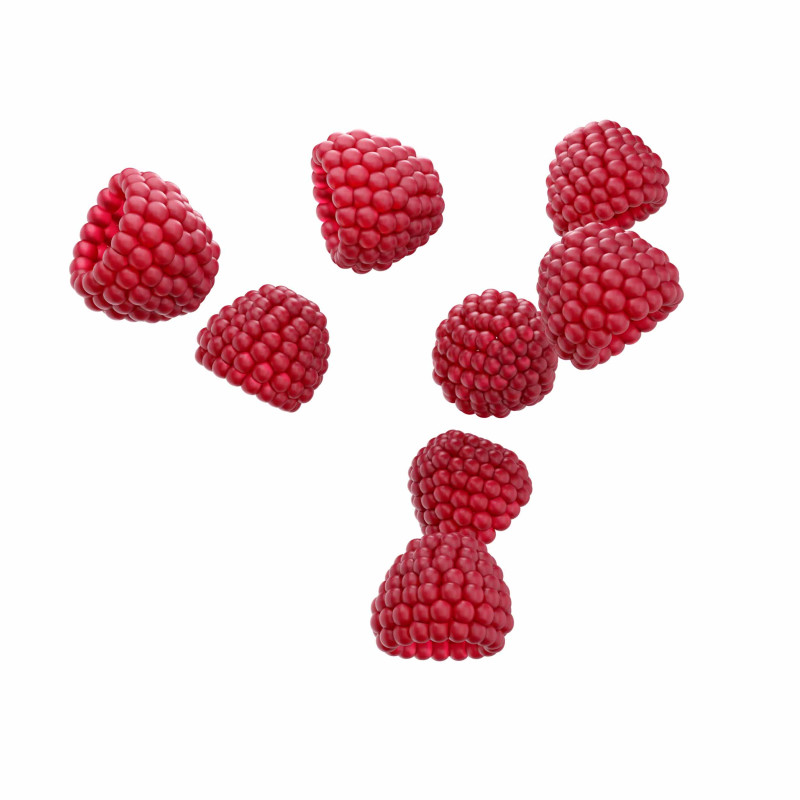 Raspberry 3D Model .c4d .max .obj .3ds .fbx .stl .blend