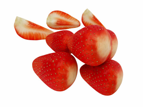 Strawberry Modelo 3D