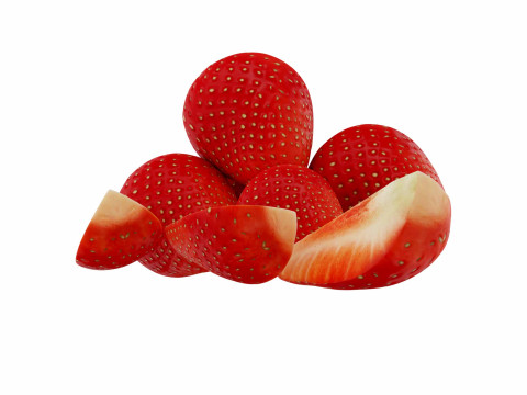 Strawberry Modello 3D