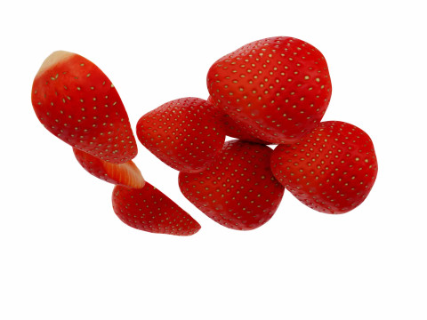Strawberry Modello 3D